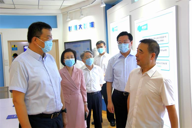 副省长高涛光临SA视讯信息视察调研