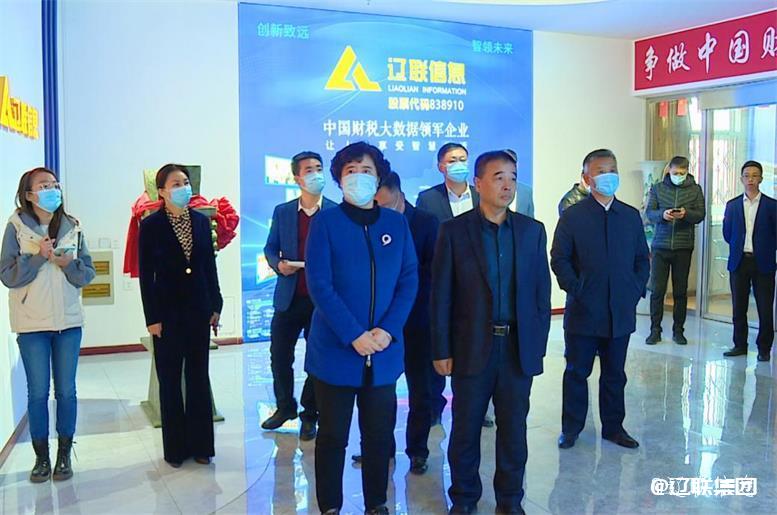 辽阳市白英市长光临SA视讯信息调研领导