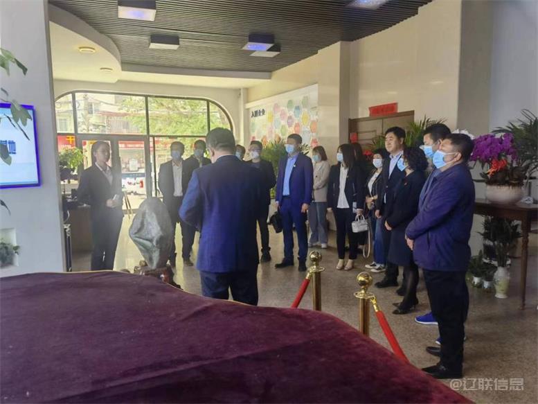 白塔区人大辅导光临辽宁声谷调研领导